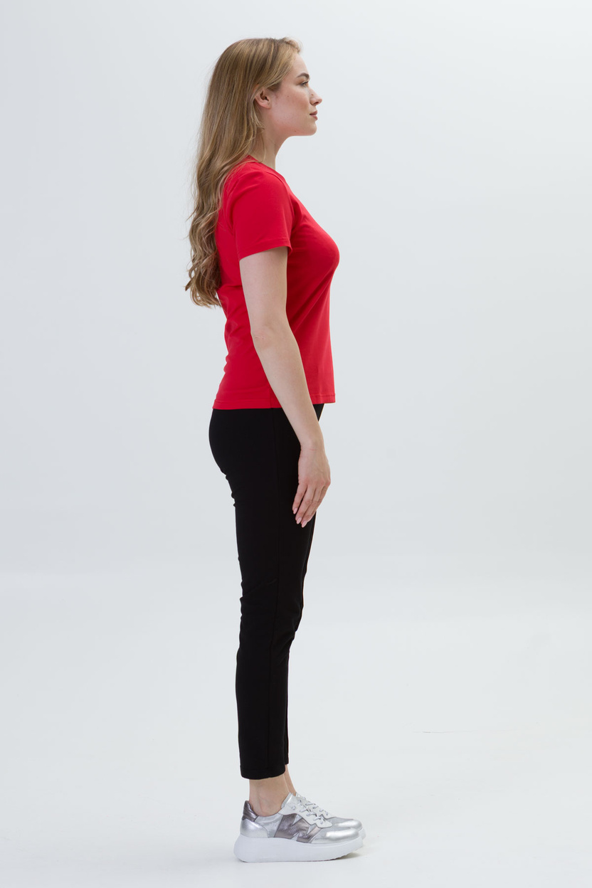 T-shirt MELVA czerwony