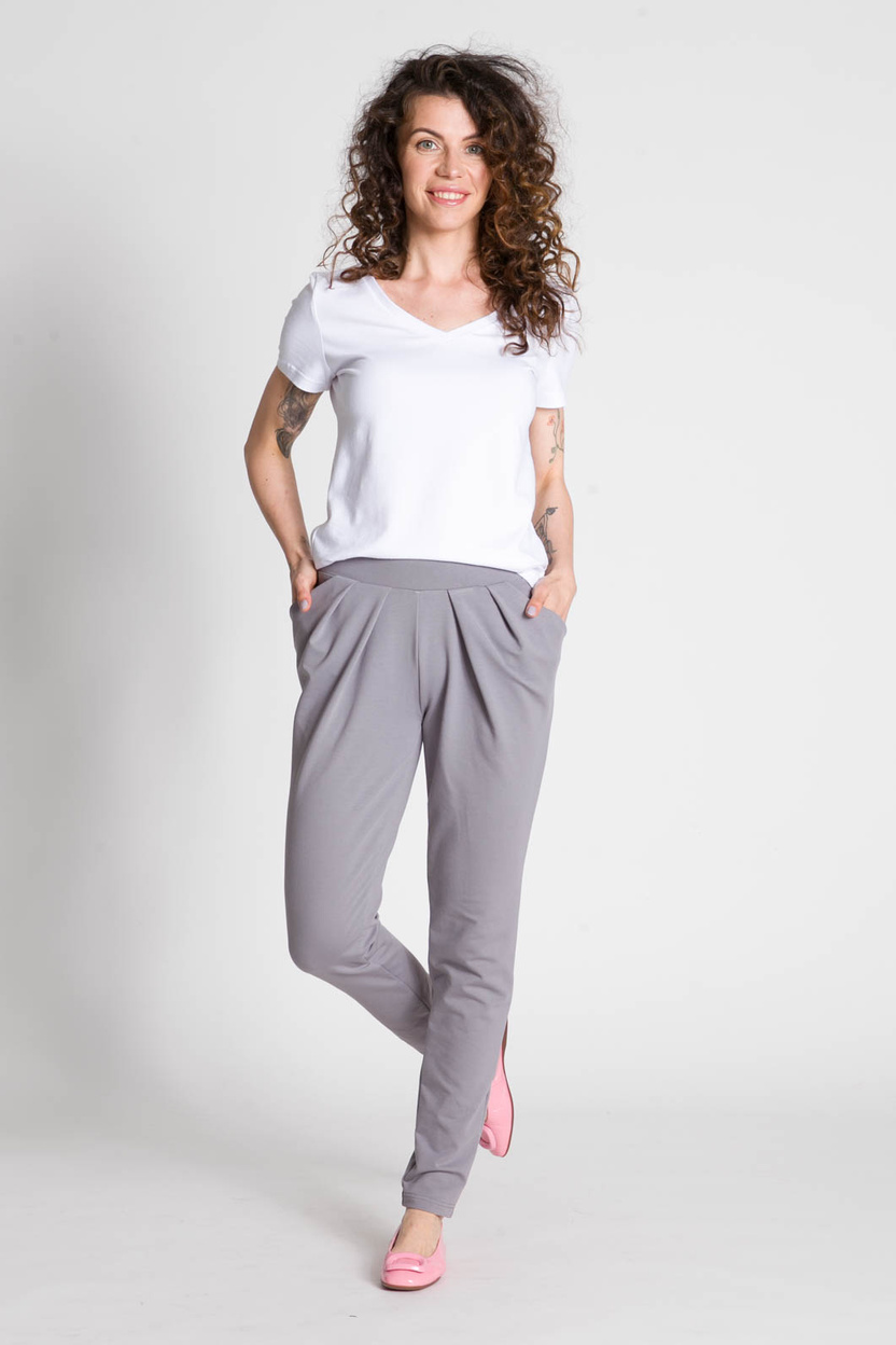 Spodnie NAOS stalowe -30%
