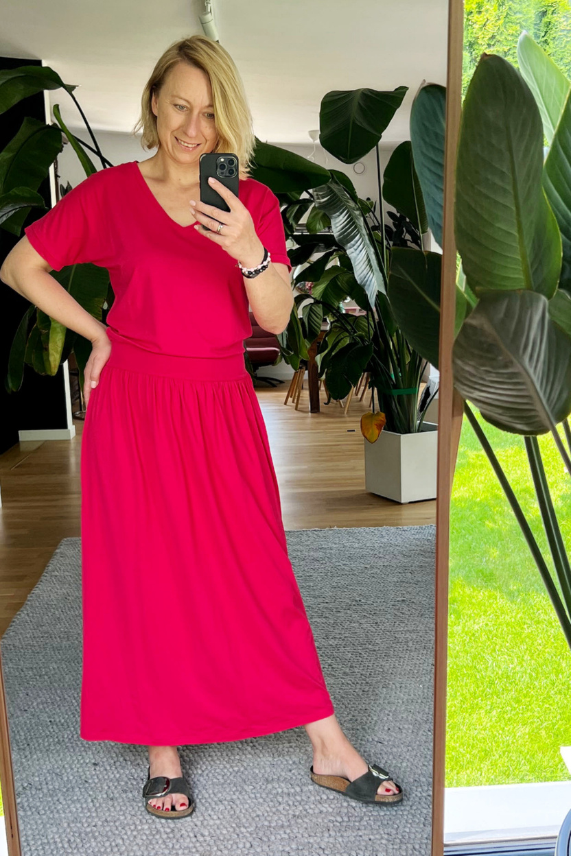 Sukienka VIVA viva magenta -20%