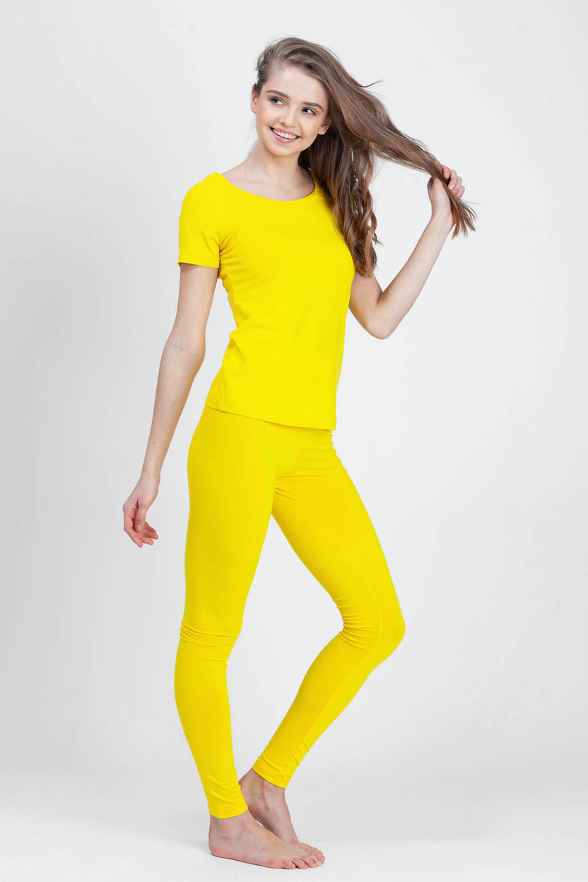 Legginsy SUE yellow -30%