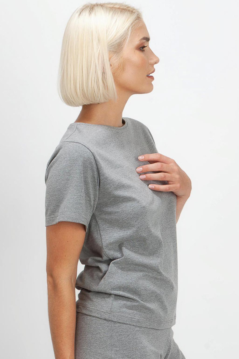 T-shirt Dia dark grey melange -30%
