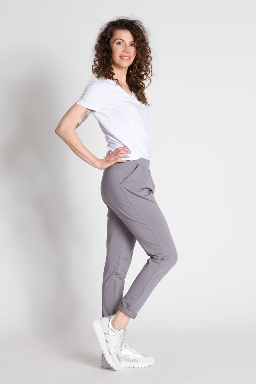 Spodnie NAOS stalowe -30%