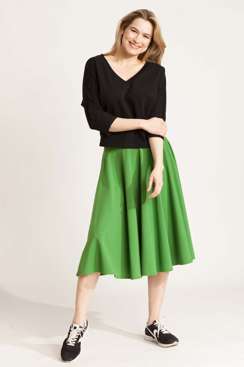 Spódnica NANCY MIDI green -30%