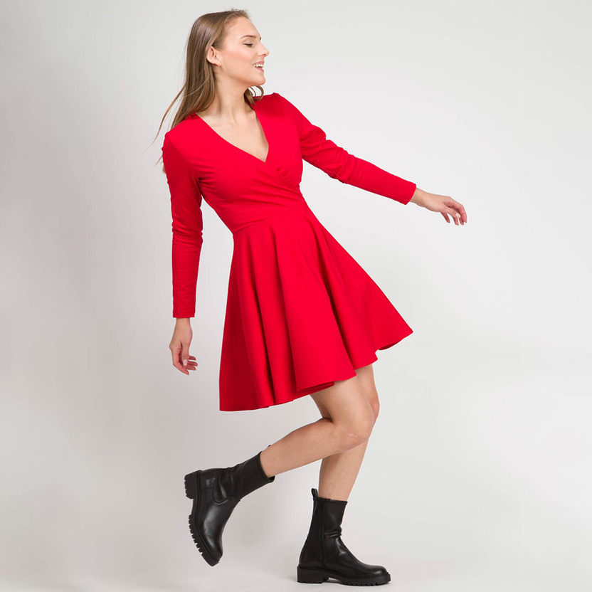 Sukienka PARIS MINI red -40%