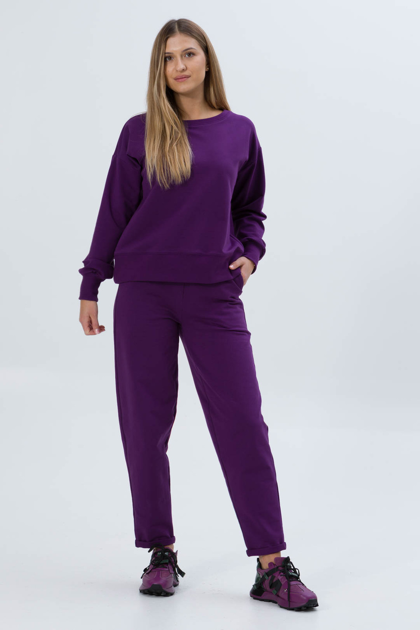 Spodnie CARRIE śliwka -20%