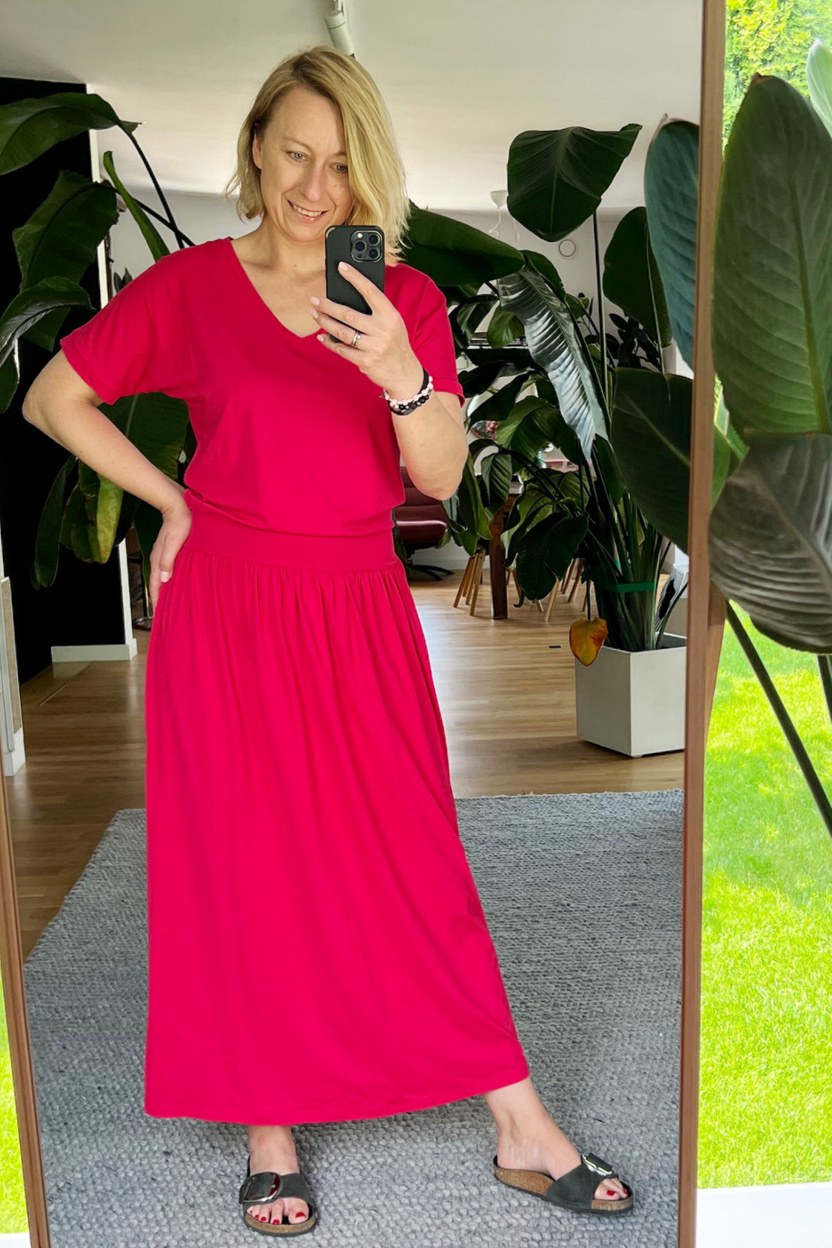 Sukienka VIVA viva magenta -20%