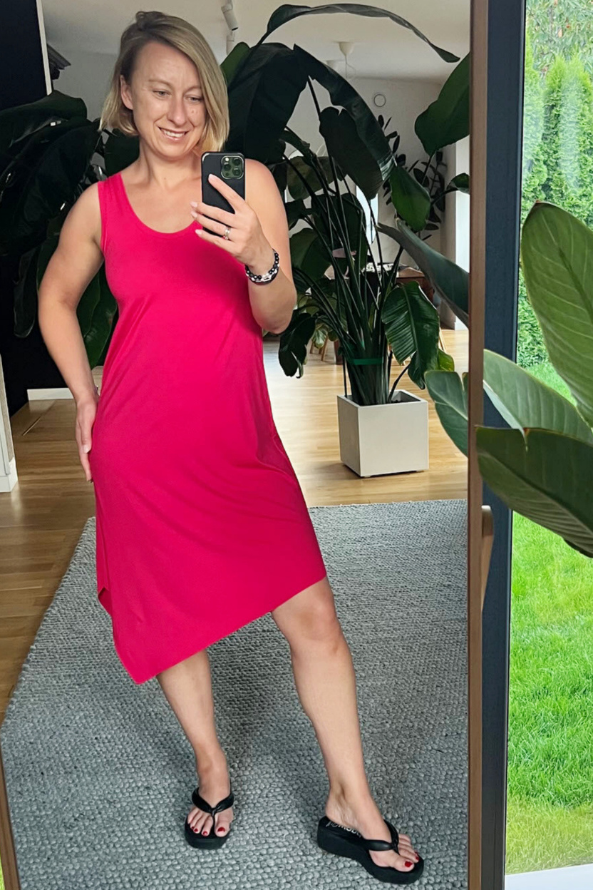 Sukienka AYA viva magenta -20%