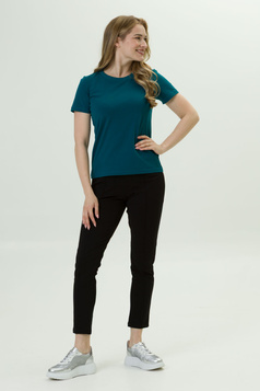 T-shirt MELVA ciemny turkus