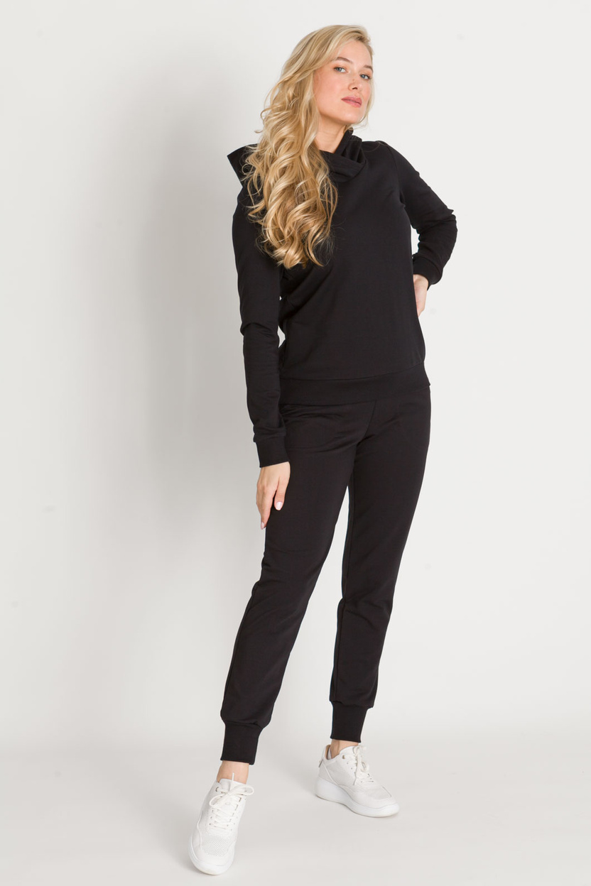 Bluza z kapturem LOTTA czarna