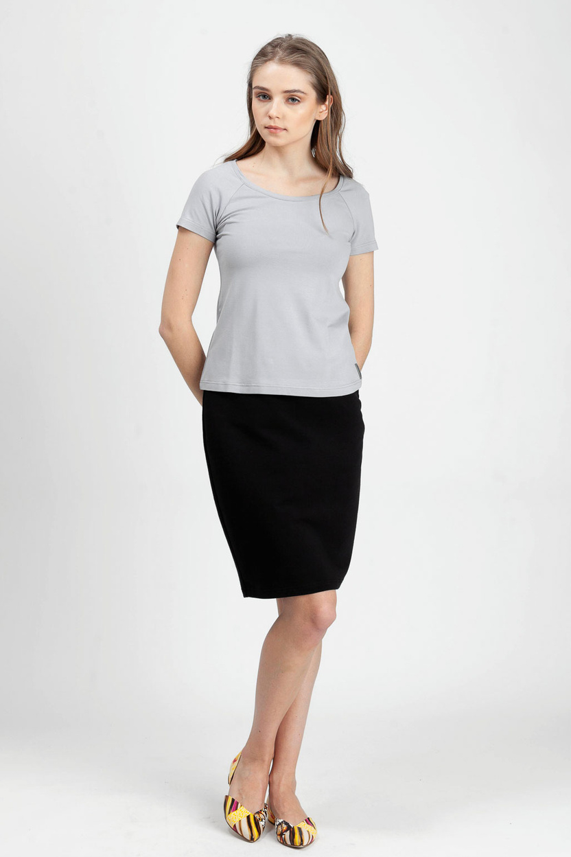 Bluzka ZELLA popiel -30%