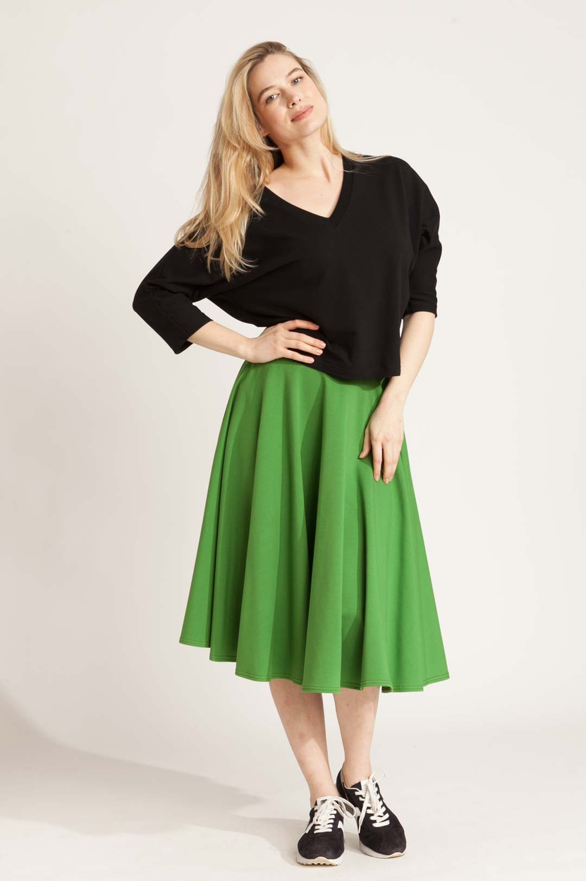 Spódnica NANCY MIDI green -30%