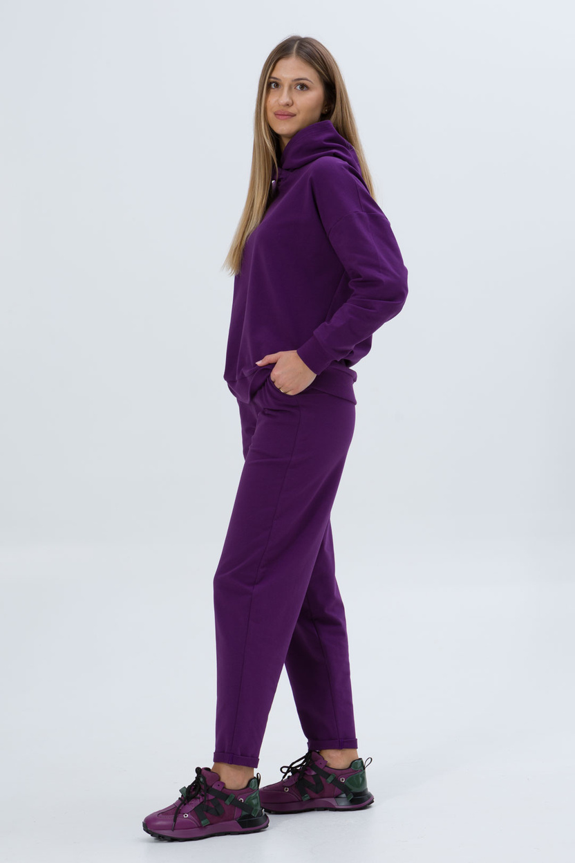 Spodnie CARRIE śliwka -20%