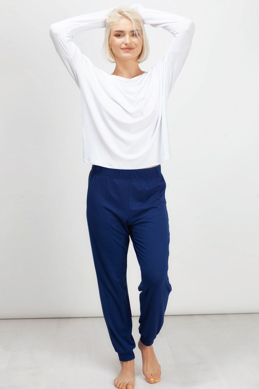 Spodnie DIONE bambus navy blue -30%