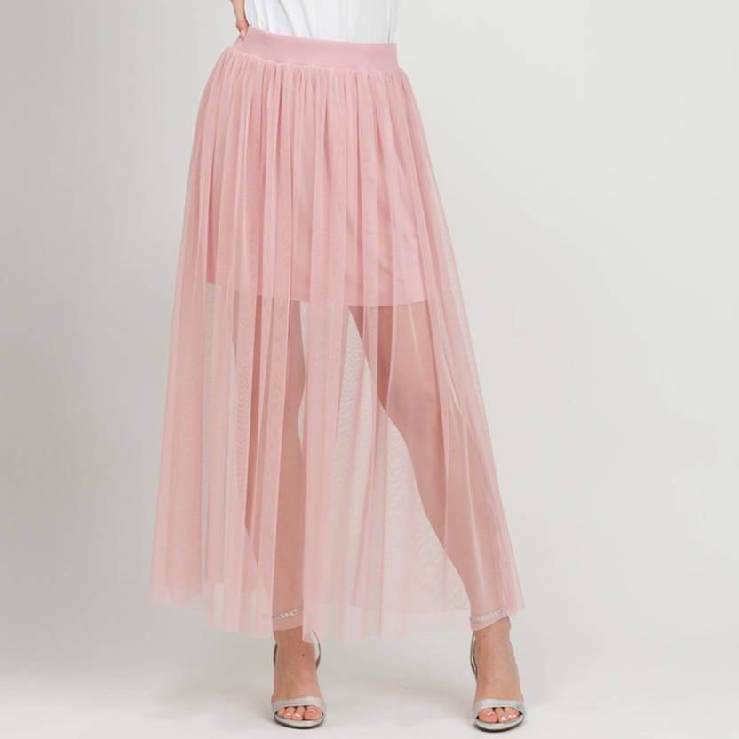 Spódnica z tiulu MILU light pink