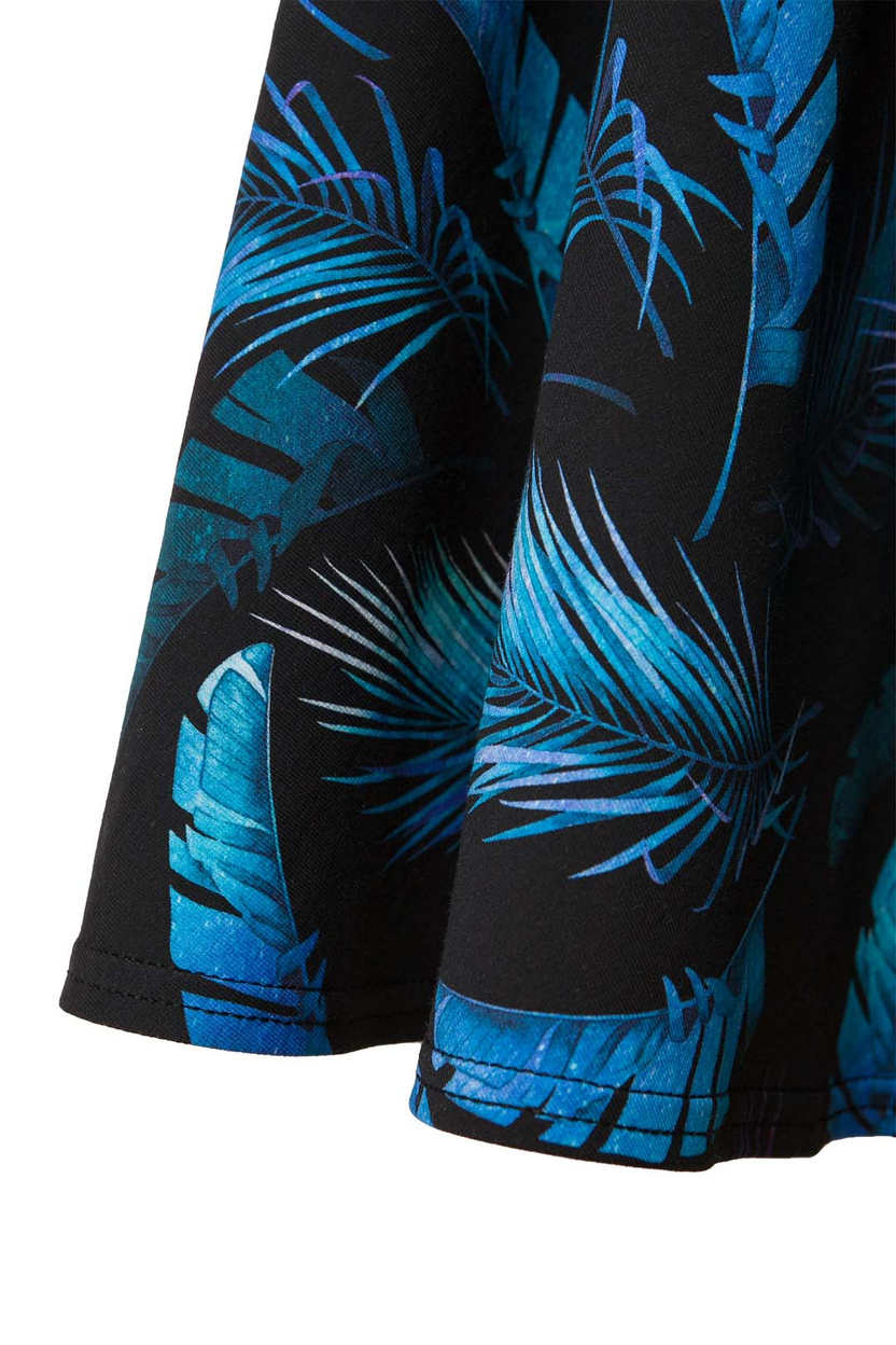 Sukienka AURA MIDI print pióra -30%