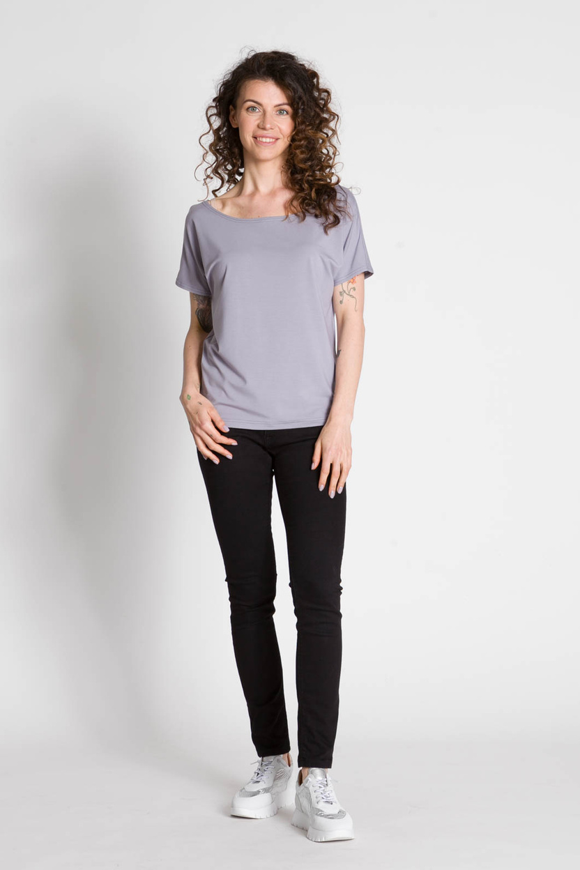 Bluzka SARA stalowa -20%