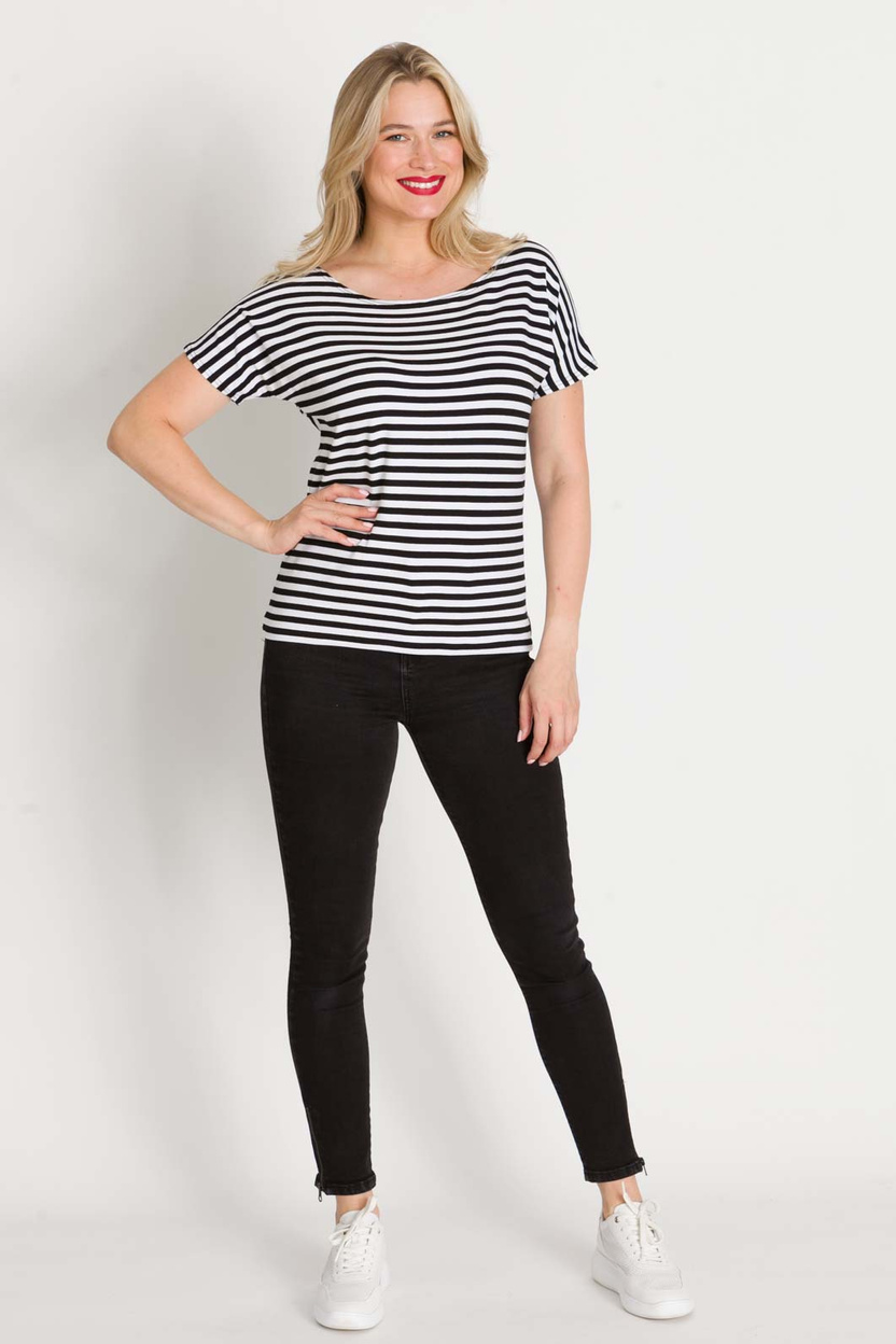Bluzka Sara paski black - white limitowana
