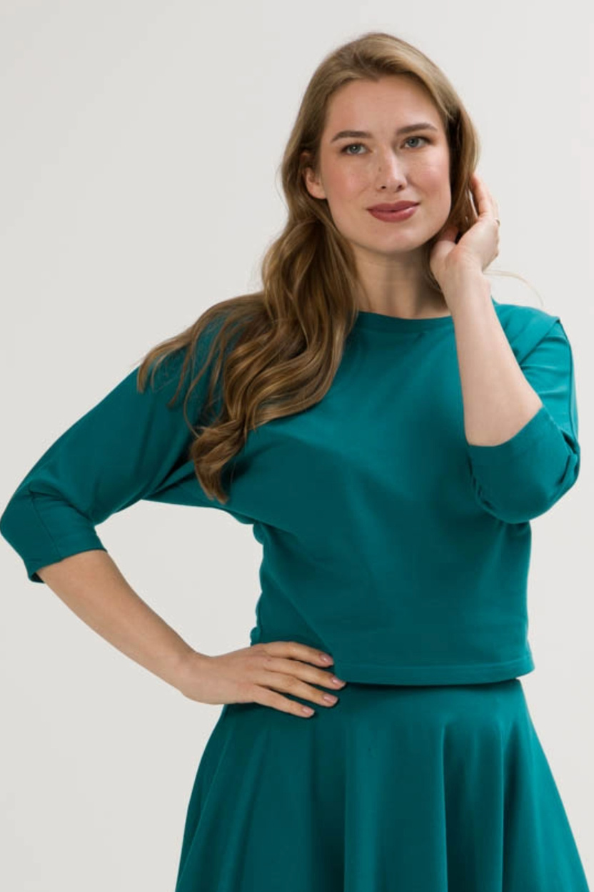 Bluzka YOKO ciemny turkus -20%