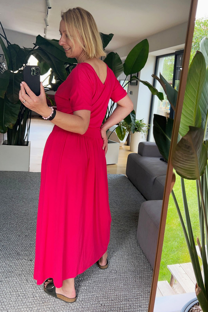 Sukienka VIVA viva magenta -20%