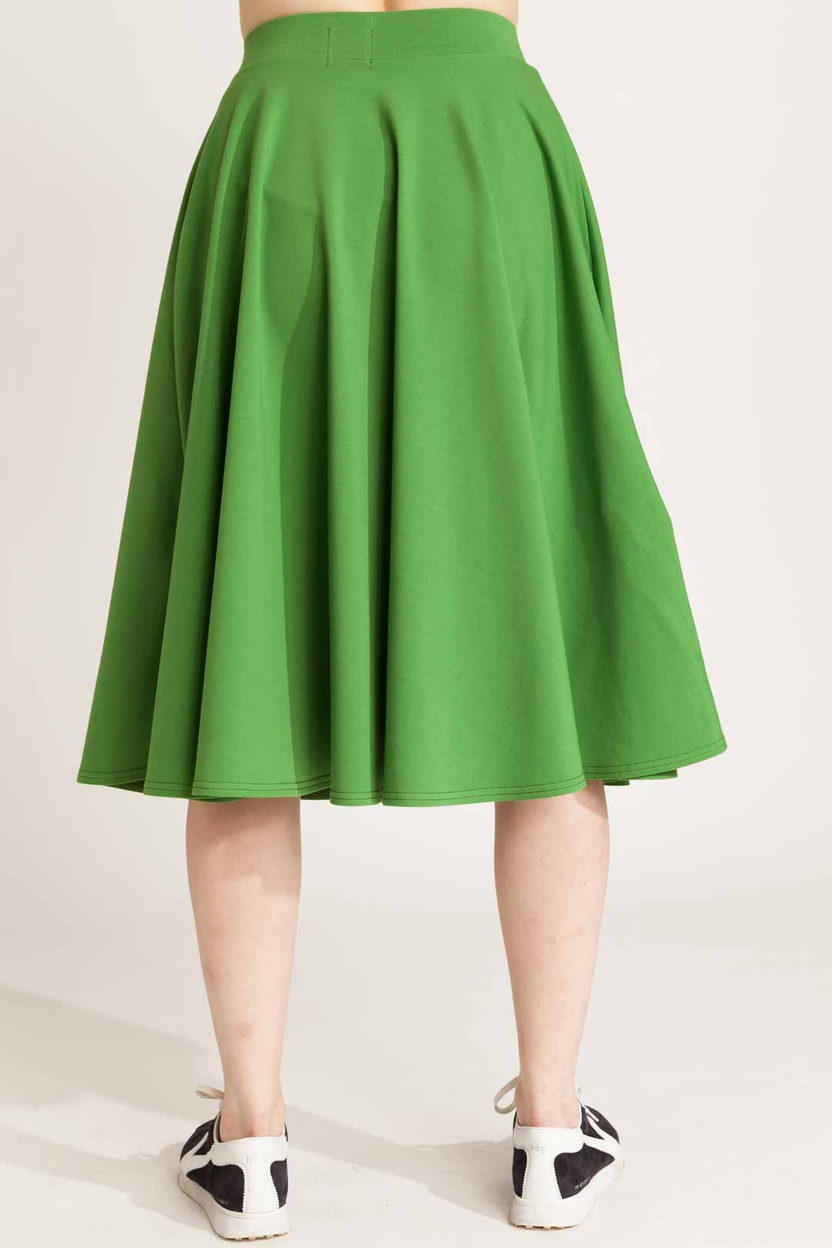 Spódnica NANCY MIDI green -30%