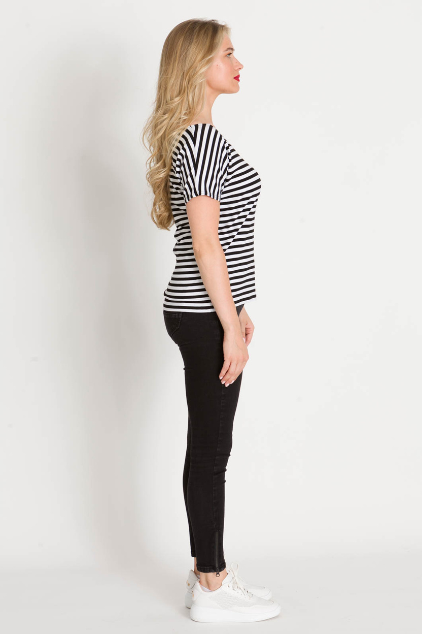 Bluzka Sara paski black - white limitowana