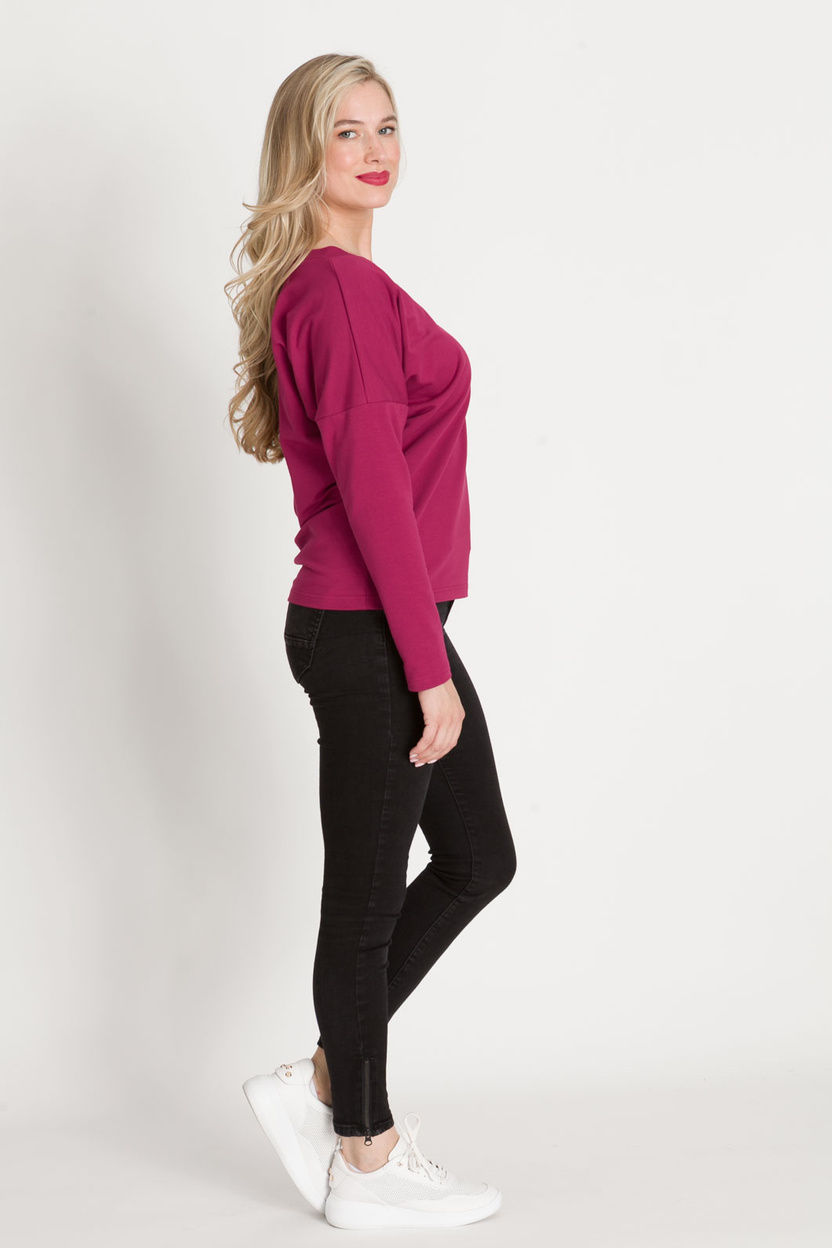 Bluza SIGMA wiśnia -20%