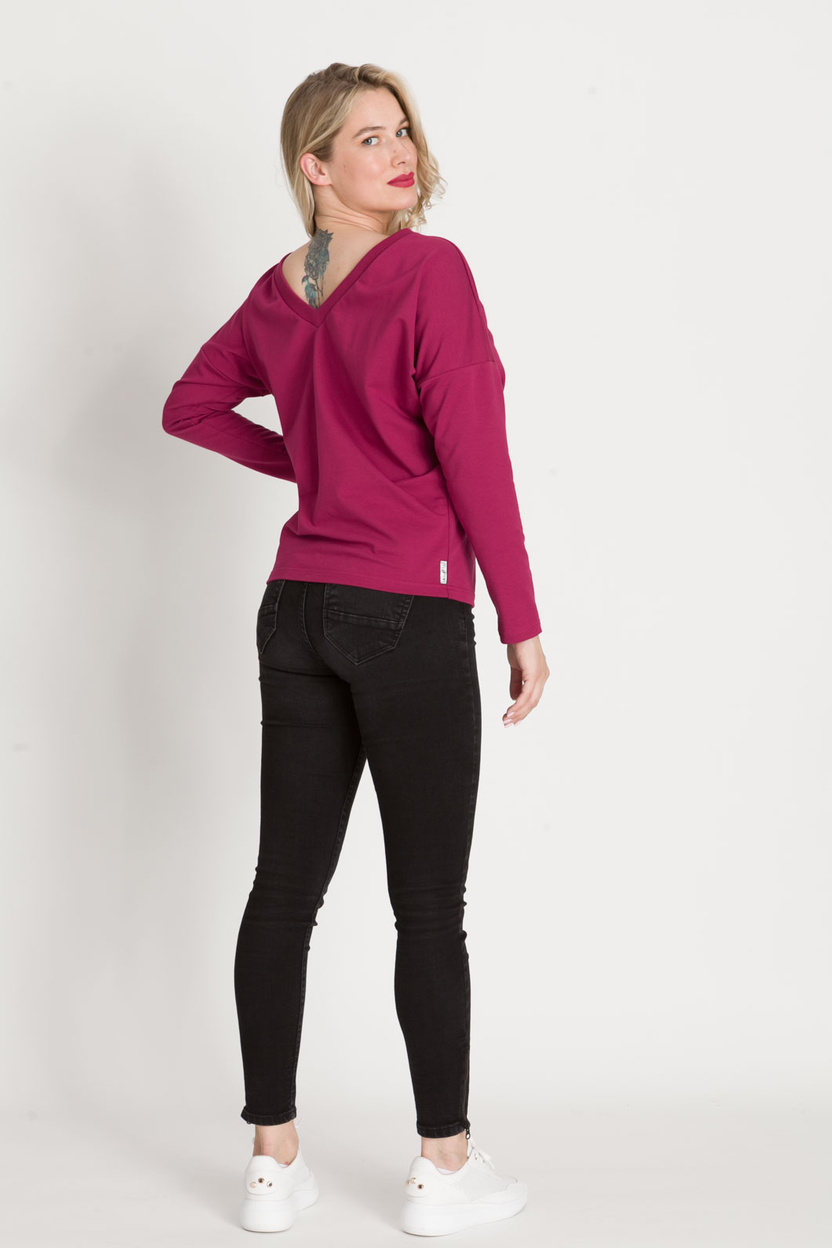 Bluza SIGMA wiśnia -20%