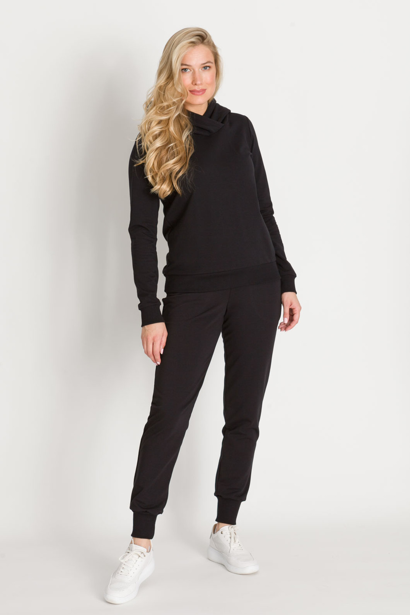 Bluza z kapturem LOTTA czarna