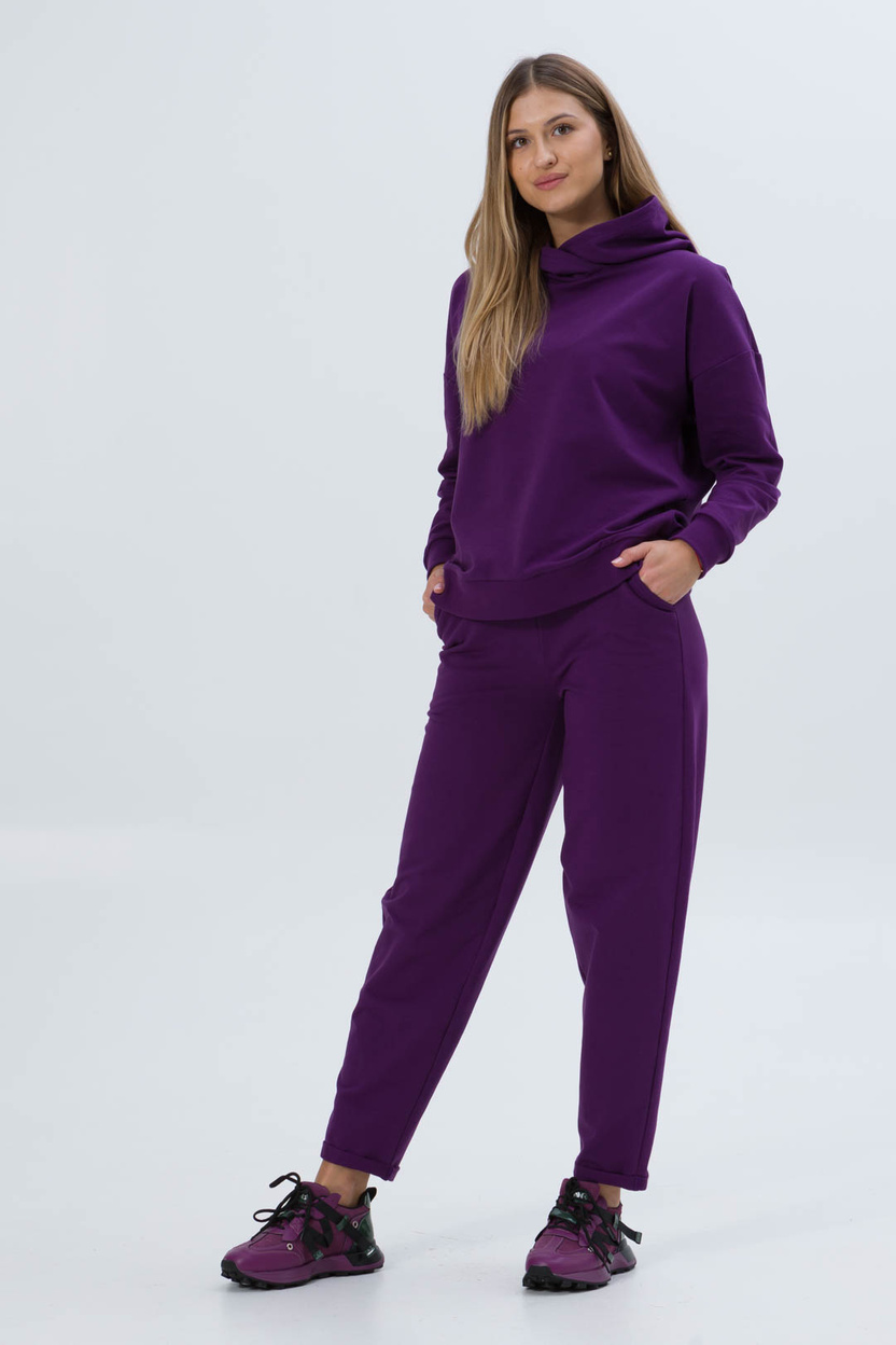 Spodnie CARRIE śliwka -20%