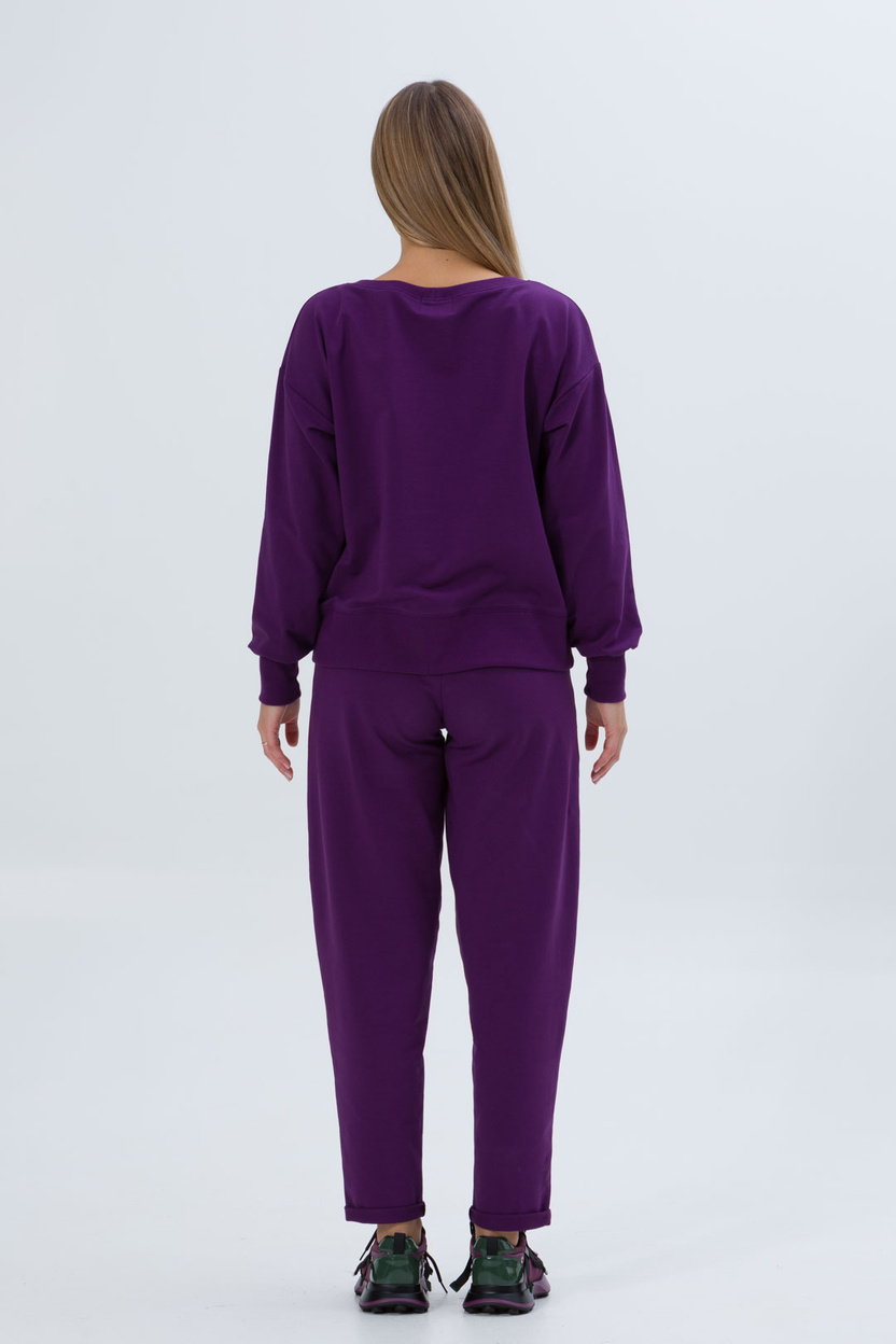 Spodnie CARRIE śliwka -20%