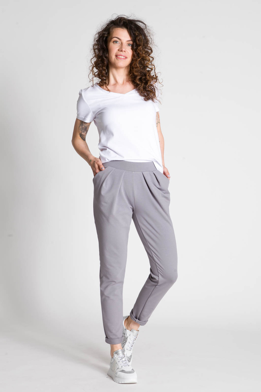 Spodnie NAOS stalowe -30%