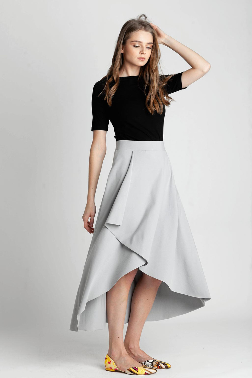 Spódnica DARIA popiel -30%