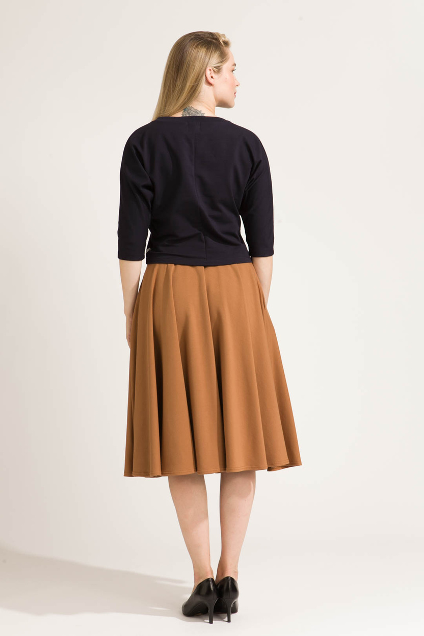 Bluzka MARENO V-neck navy -25%