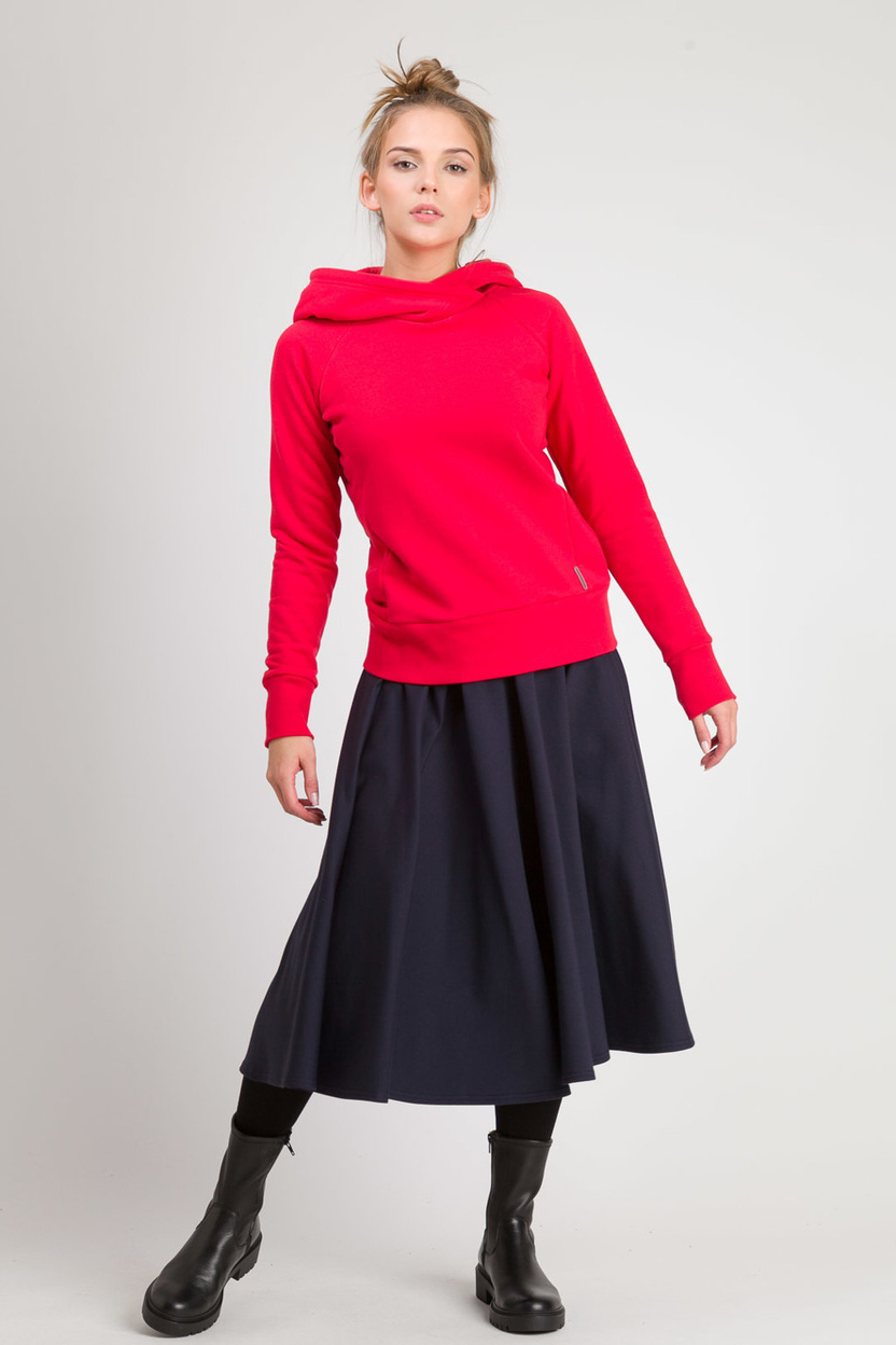 Spódnica NANCY MIDI navy blue -30%