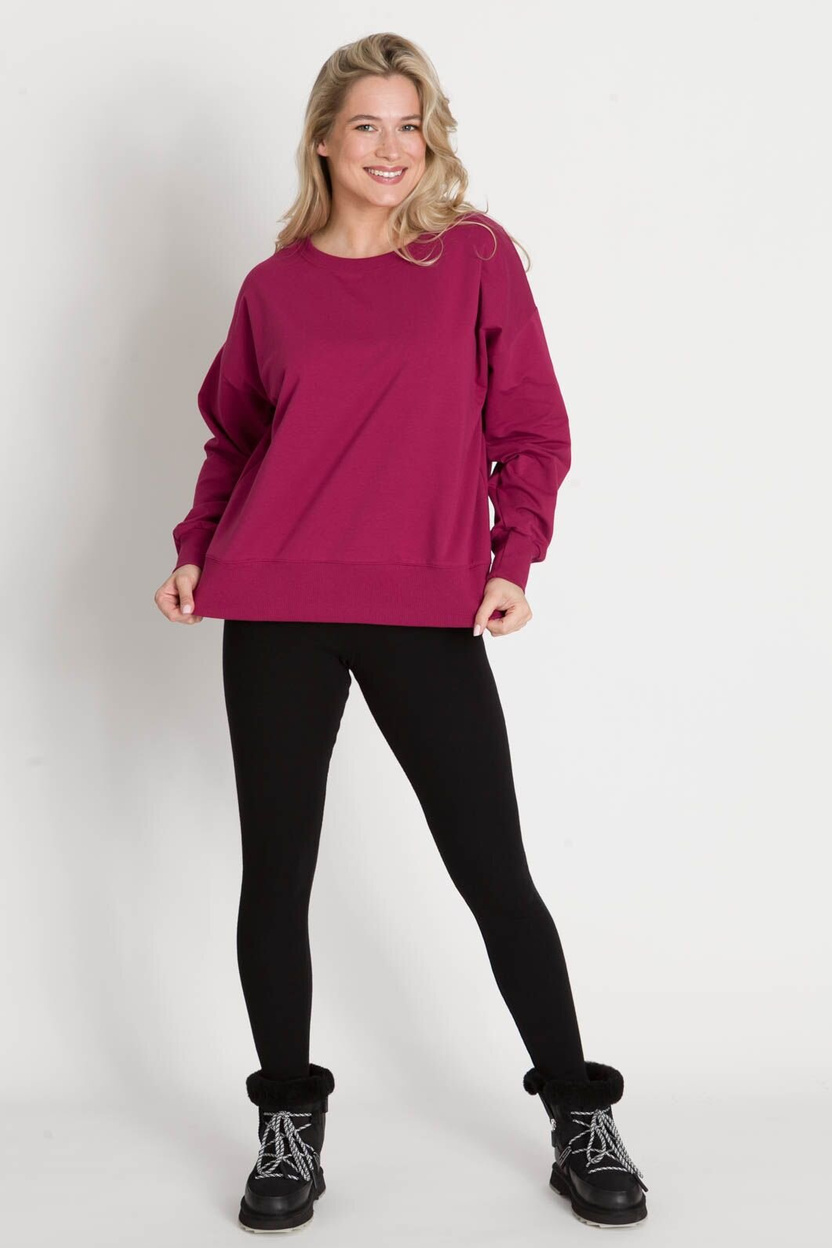 Bluza COMFY wiśnia