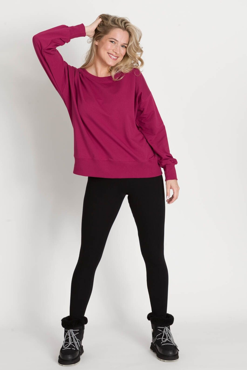 Bluza COMFY wiśnia