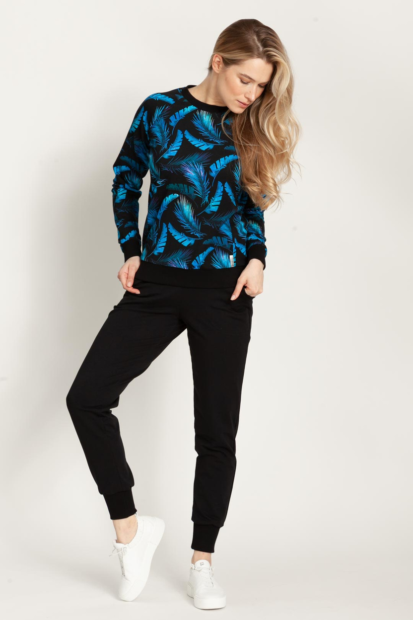 Bluza HEMES print pióra -30%