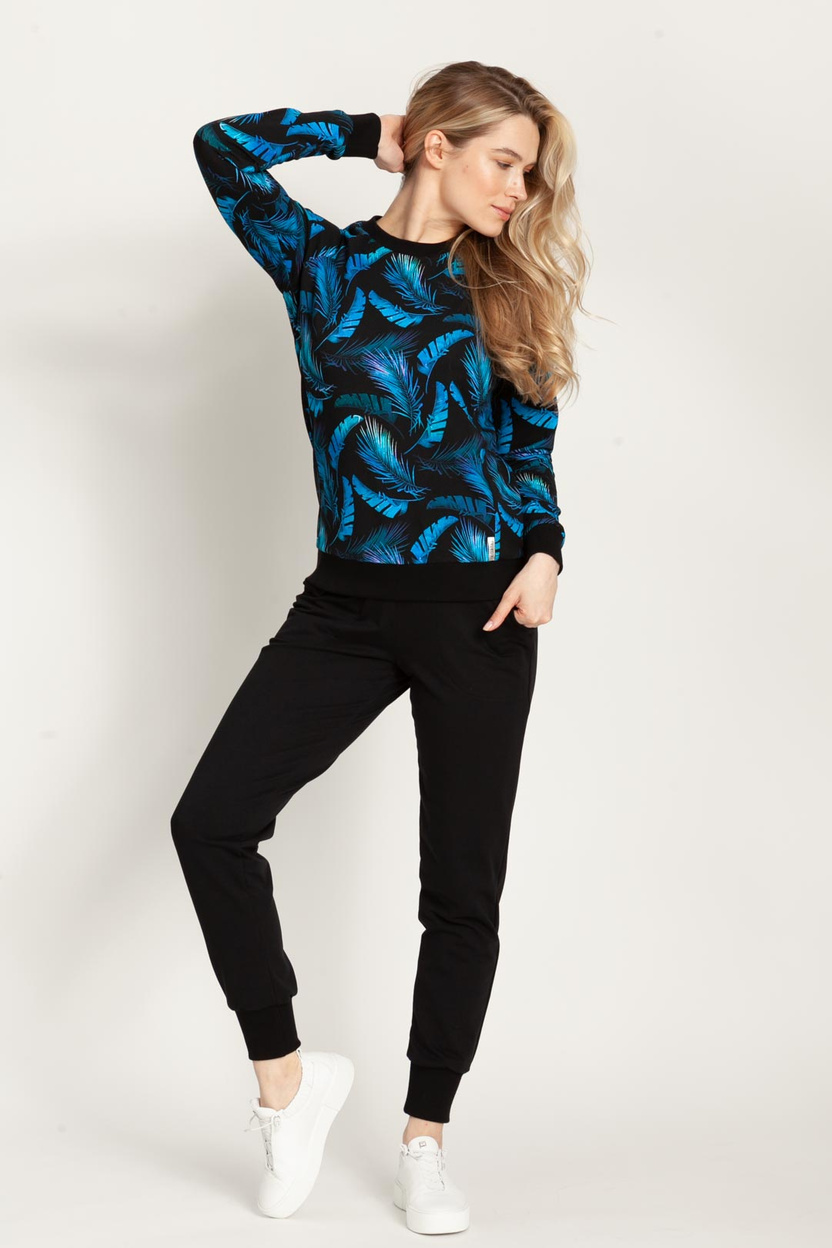 Bluza HEMES print pióra -30%