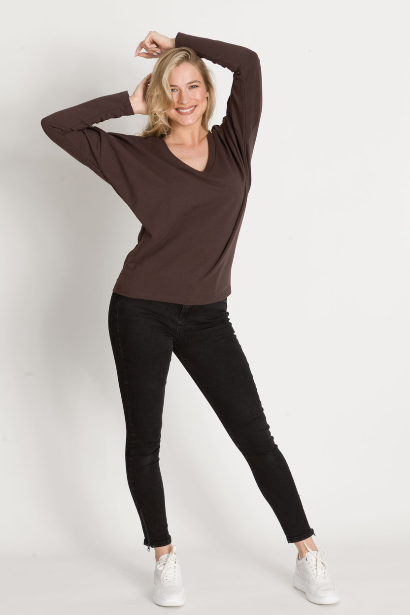 Bluza SIGMA czekolada