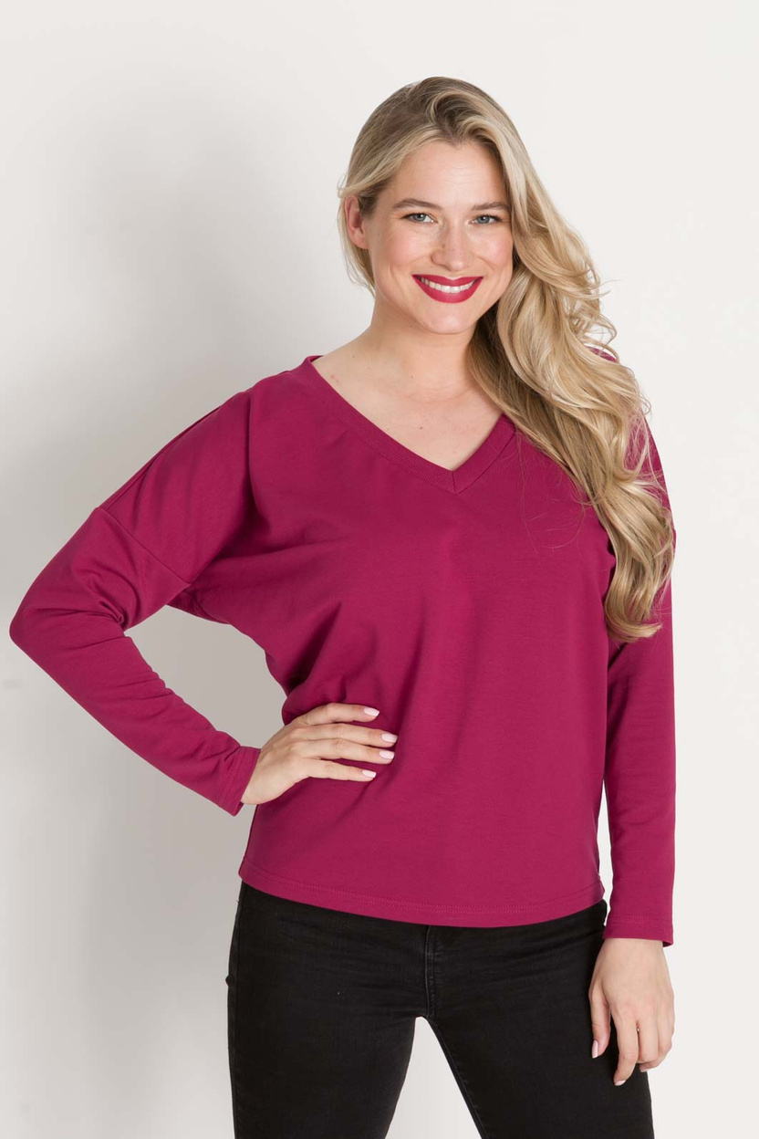 Bluza SIGMA wiśnia