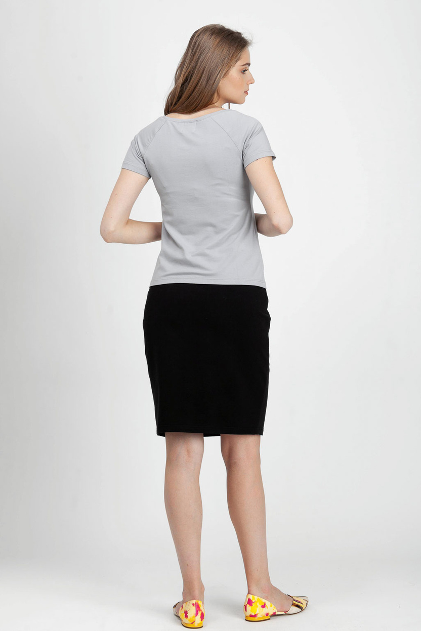 Bluzka ZELLA popiel -30%