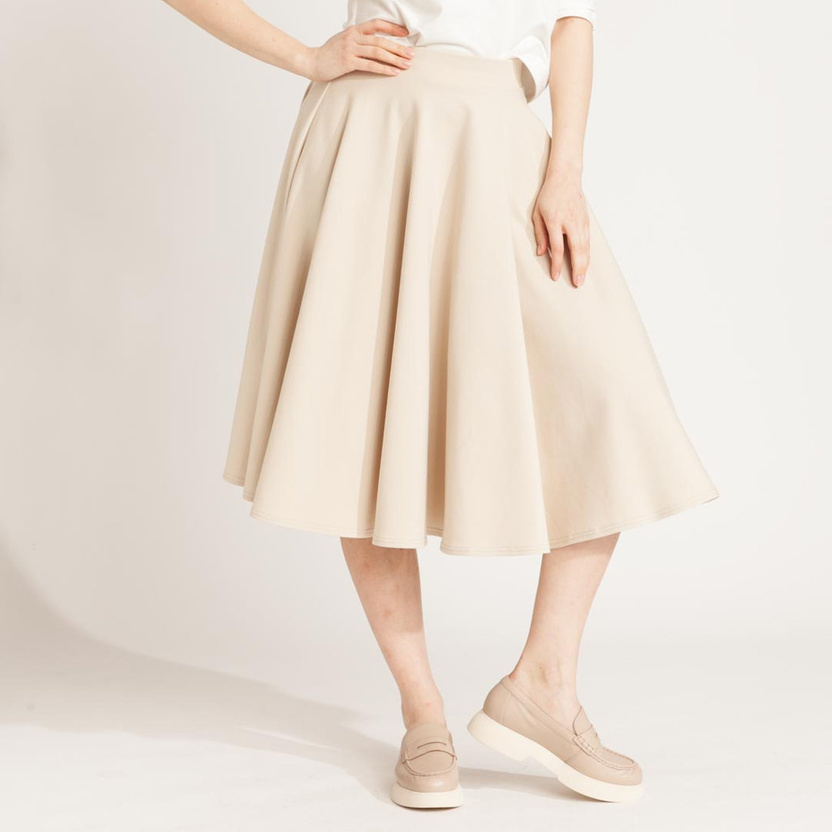 Spódnica NANCY MIDI beige -30%