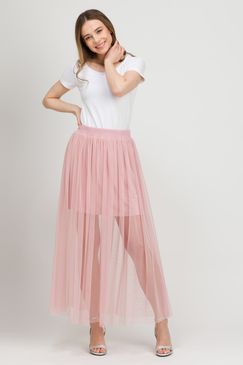 Spódnica z tiulu MILU light pink
