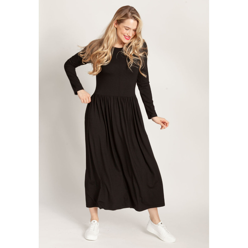 Sukienka ALANA maxi black -34%