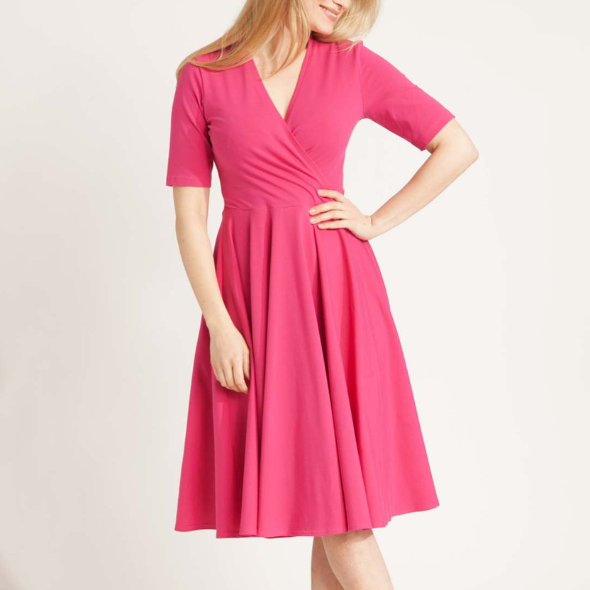 Sukienka OLIVET MIDI pink -30%