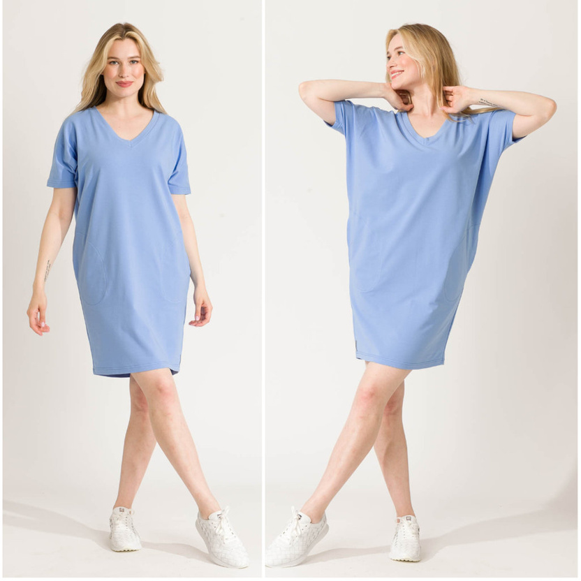 Sukienka Primavera light blue -30%