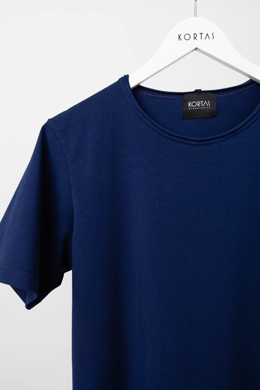 T-shirt dla niego DAREK navy -40%